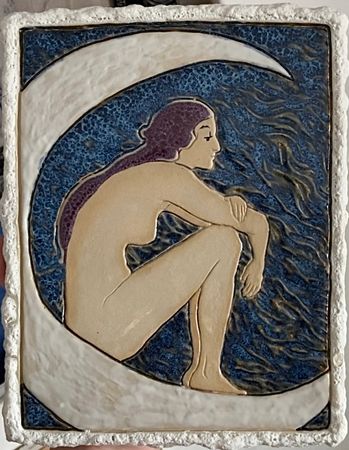 Дарья Григорова (Скульптура - 
                  20 x 30 см) Обитель луны