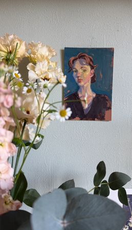 Алина Буглеева (Авторская графика - 
                  12 x 17 см) Юность