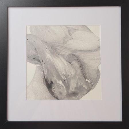 Виктория Марченко (Авторская графика - 
                  30 x 30 см) Black Flow