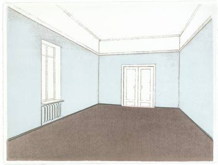 Александра Паперно (Графика печатная - 
                  60 x 45 см) Без названия 3