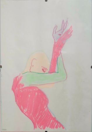 Анастасия Малиновская (Авторская графика - 
                  20 x 30 см) В молчании так много слов