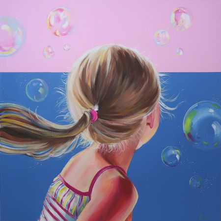 Светлана Искоских (Картина, живопись - 
                  70 x 70 см) Момент/The moment
