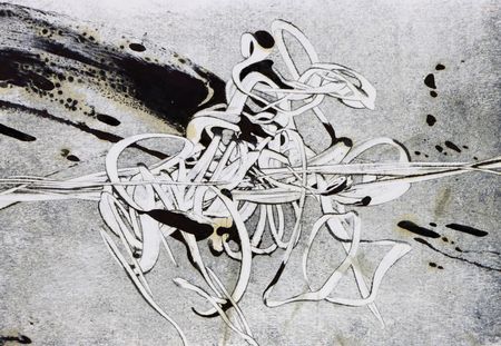 Дмитрий Василенко (Авторская графика - 
                  44 x 35 см) Всадник