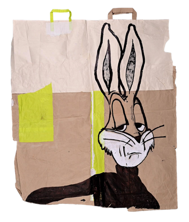 Рома Сойда (Авторская графика - 
                  100 x 110 см) Bunny