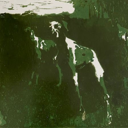 Лена Троянская (Графика печатная - 
                  30 x 30 см) Привал