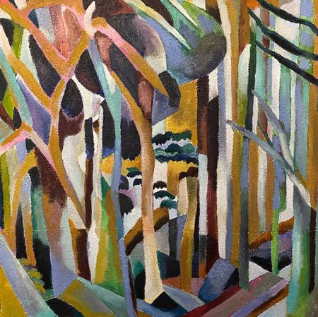 Татьяна Федоровская (Картина, живопись - 
                  60 x 60 см) ПЕЙЗАЖ 7