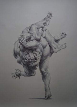 Алексей Перминов (Авторская графика - 
                  59 x 84 см) Танцы