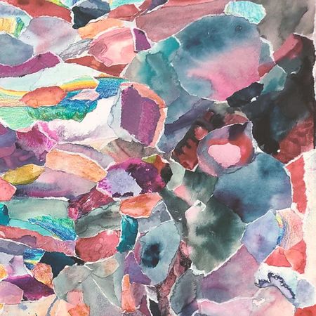 Ксения Наймушина (Авторская графика - 
                  70 x 50 см) STILL DREAMING