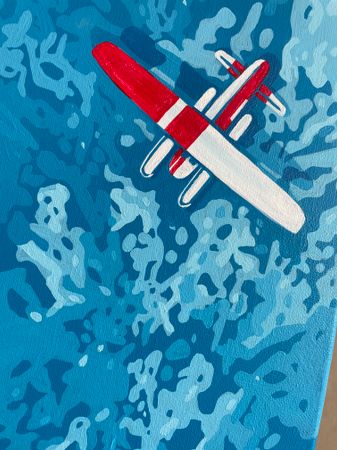 Виктория Никулочкина (Картина, живопись - 
                  20 x 30 см) Seaplane