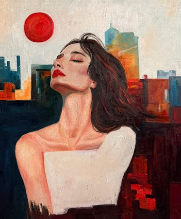 Ольга Селезнева (Картина, живопись - 
                  50 x 60 см) Освобождение