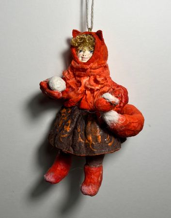 Елизавета Тарасова (Объект - 
                  12 x 19 см) Лисичка