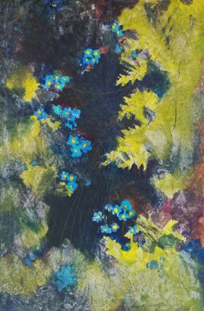 Александра Головина (Графика печатная - 
                  15 x 22 см) Без названия