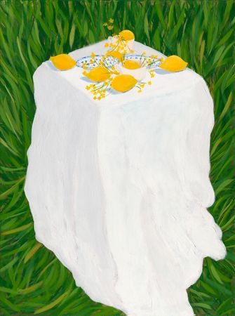 Юлия Шабанова (Картина, живопись - 
                  60 x 80 см) У озера