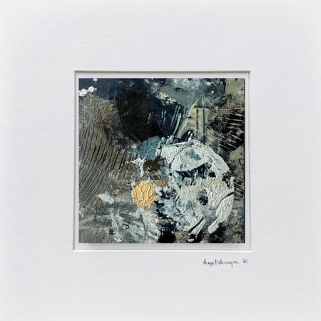 Кристина Агельская (Авторская графика - 
                  40 x 40 см) Inner. Imaginary. Real. I
