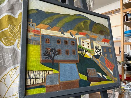 Мила Гаврилова (Картина, живопись - 
                  50 x 40 см) Snina