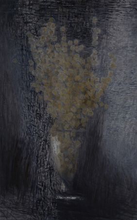 Ольга Менжилий (Картина, живопись - 
                  76 x 120 см) Мерцание