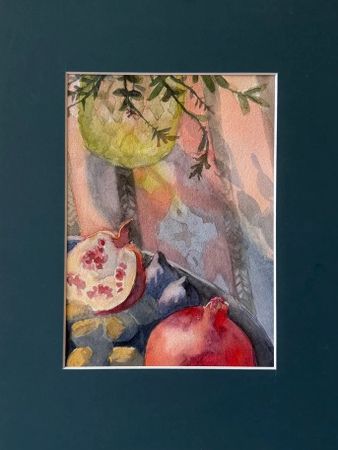 Арина Бекар (Авторская графика - 
                  30 x 40 см) Горный натюрморт