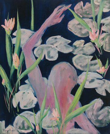 Ирина Петрова (Картина, живопись - 
                  45 x 55 см) Пространство