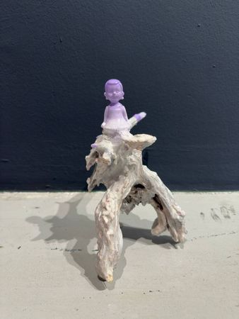 Кристина Пуршина (Скульптура - 
                  20 x 40 см) Куколка #19