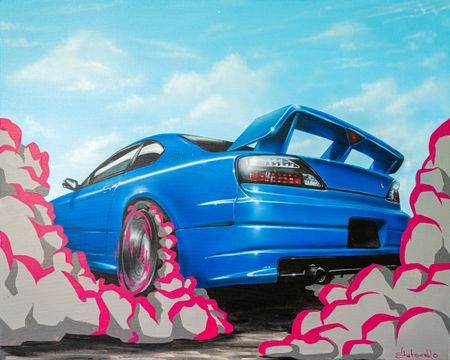 Сергей Стеценко (Картина, живопись - 
                  100 x 90 см) drift silvia