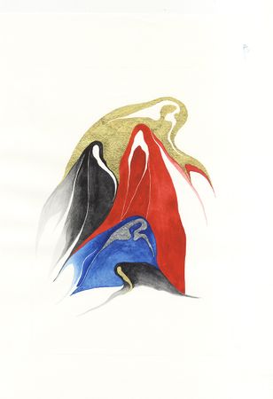 Сергей Копылов (Авторская графика - 
                  29.5 x 40.7 см) Сияние востока