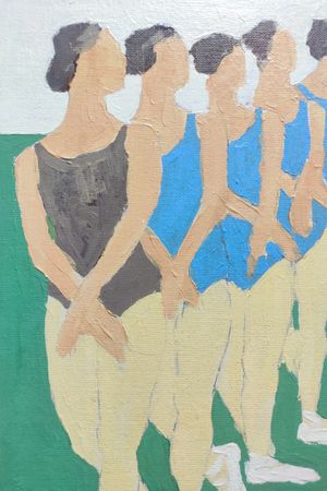 Дарья Петухова (Авторская графика - 
                  20 x 30 см) Балетный класс