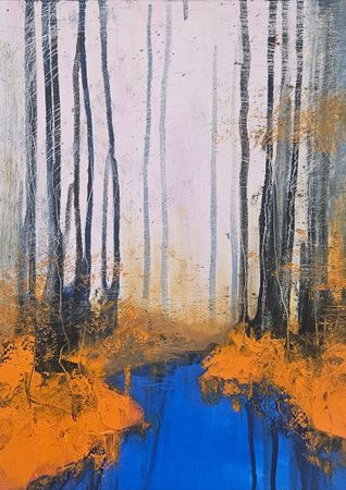 Анастасия Нугуманова (Авторская графика - 
                  30 x 40 см) В чертогах