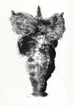 Тася Василькова (Авторская графика - 
                  21 x 29.7 см) Кудрявая