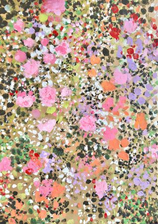 Анна Ганина (Картина, живопись - 
                  50 x 70 см) Golden garden