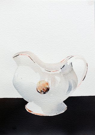 Дарья Парий (Авторская графика - 
                  28 x 38 см) Супница