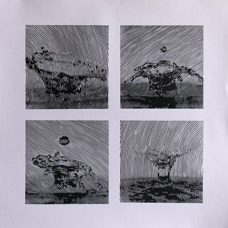 Юлия Милякова (Графика печатная - 
                  40 x 40 см) Квадриптих