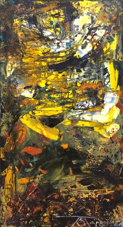 Полина Заремба (Картина, живопись - 
                  65 x 120 см) Другая сторона луны
