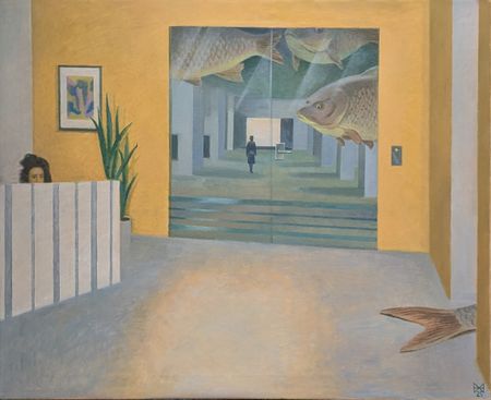 Анастасия Мотина (Картина, живопись - 
                  110 x 90 см) Разделение