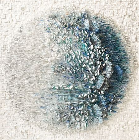 Елена Кириллова (Объект - 
                  70 x 70 см) Исчезновение. Часть 2