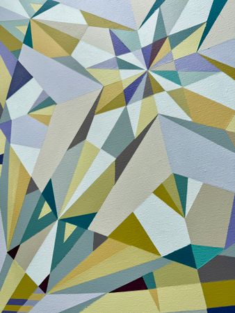Марина Астахова (Картина, живопись - 
                  80 x 80 см) Crystal IV
