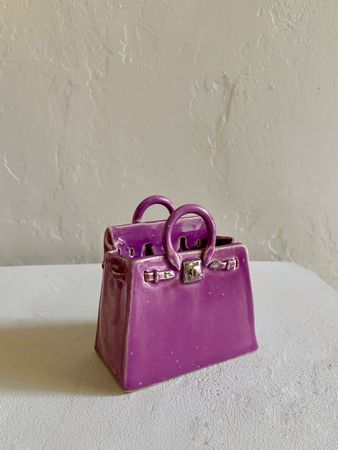 Елизавета Букина (Скульптура - 
                  8.5 x 9 см) Подсвечник "Birkin"