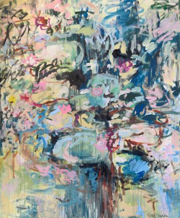 Анна Ганина (Картина, живопись - 
                  100 x 120 см) Lily pond