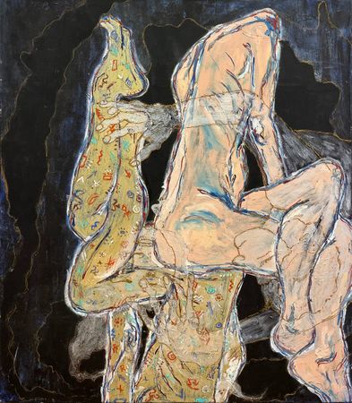 Александра Халипская (Картина, живопись - 
                  70 x 80 см) Изменение