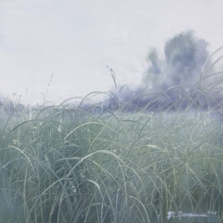 Татьяна Прокшина (Картина, живопись - 
                  40 x 40 см) Глубина