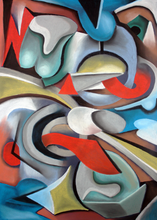 Игорь Добрун (Авторская графика - 
                  70 x 100 см) Московская