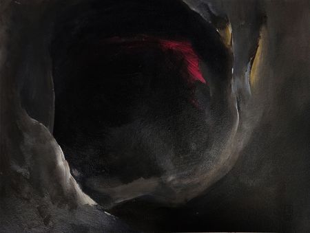 Женя Шарвина (Авторская графика - 
                  40 x 30 см) Форма ничего №5