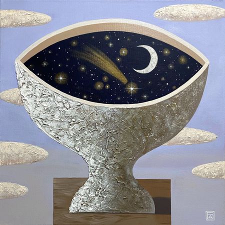 Дарья Боголюбова (Картина, живопись - 
                  50 x 50 см) Carpe Diem (Лови момент)