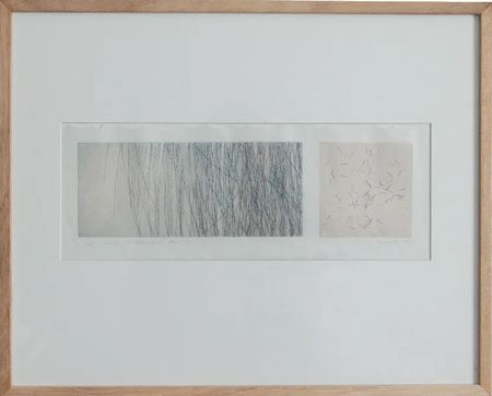 Юлия Агеносова (Графика печатная - 
                  39 x 14 см) Диссоциации