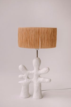 Ксения Торгашина (Объект - 
                  27.5 x 58 см) Настольный светильник "Тотем"