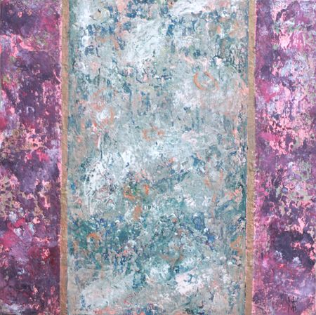 Мария Алдашкова (Картина, живопись - 
                  50 x 50 см) Какого цвета твои мечты на рассвете?