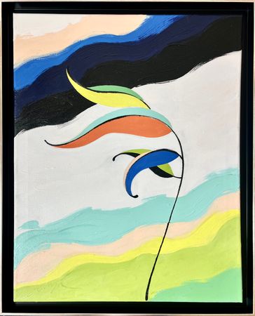 Jenya Jary (Картина, живопись - 
                  40 x 50 см) Наперекор