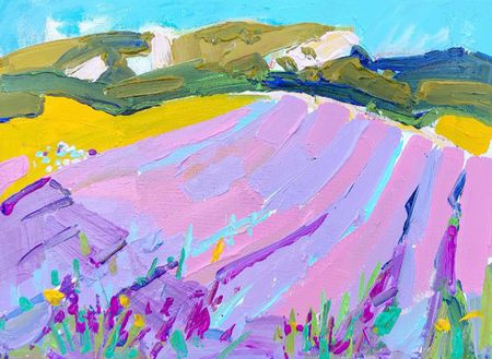 Олеся Лишаева (Картина, живопись - 
                  40 x 30 см) Вечерняя тень