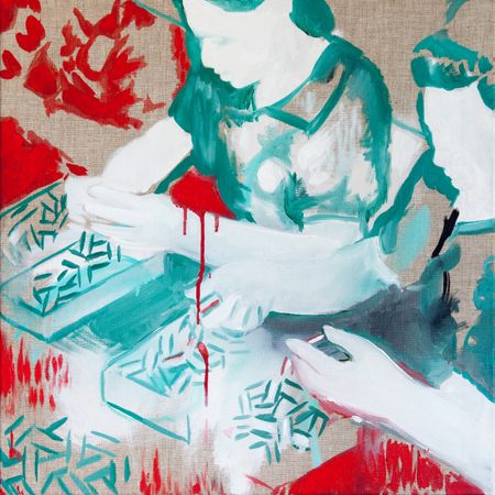 Андрей Анро (Картина, живопись - 
                  60 x 60 см) Фабрика