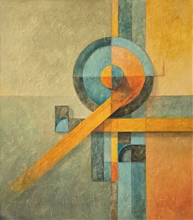 Александр Буданов (Картина, живопись - 
                  70 x 80 см) Сумма того, что в нем есть