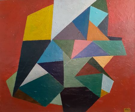 Екатерина Ефимик (Картина, живопись - 
                  60 x 50 см) ROTHKO CHAPEL